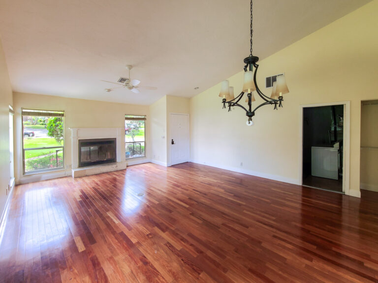 Living room view from kitchen open floor plan Ocala FL