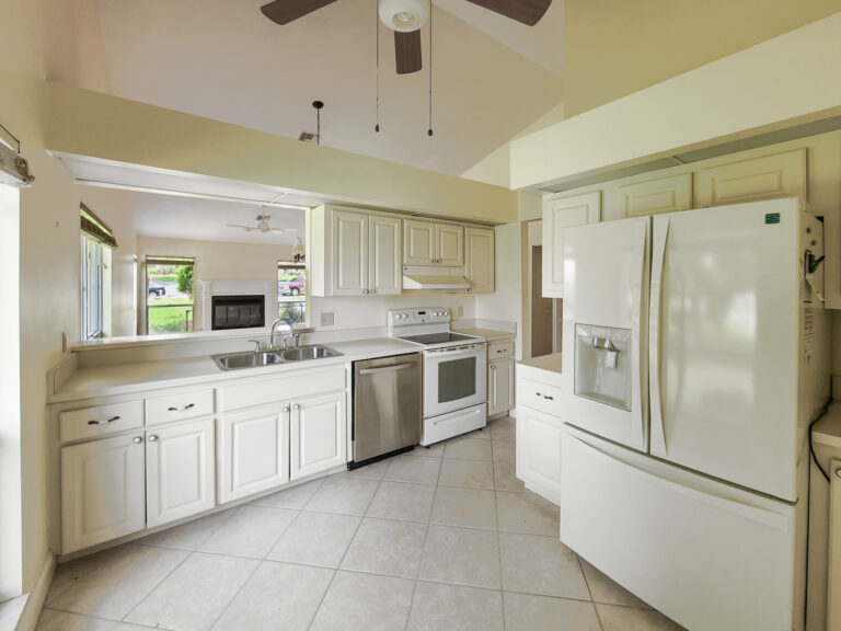 Kitchen interior second angle Maple Townhouse Ocala FL