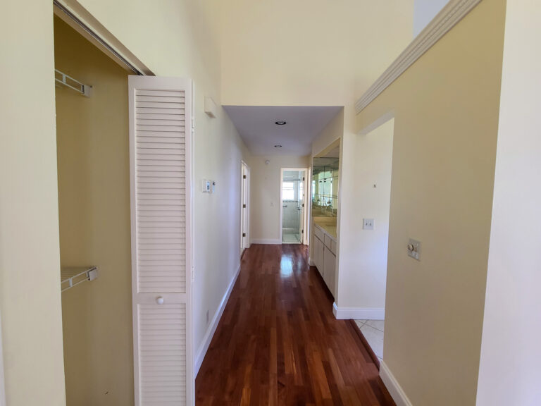 Interior hallway corridor Maple Townhouse Ocala FL