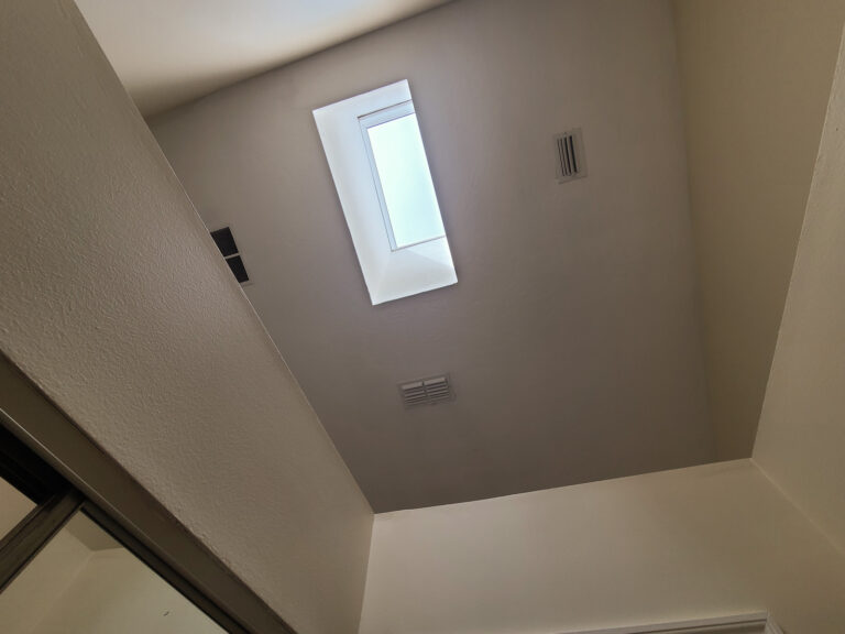 Bathroom with skylight Ocala FL townhouse Maple Village
