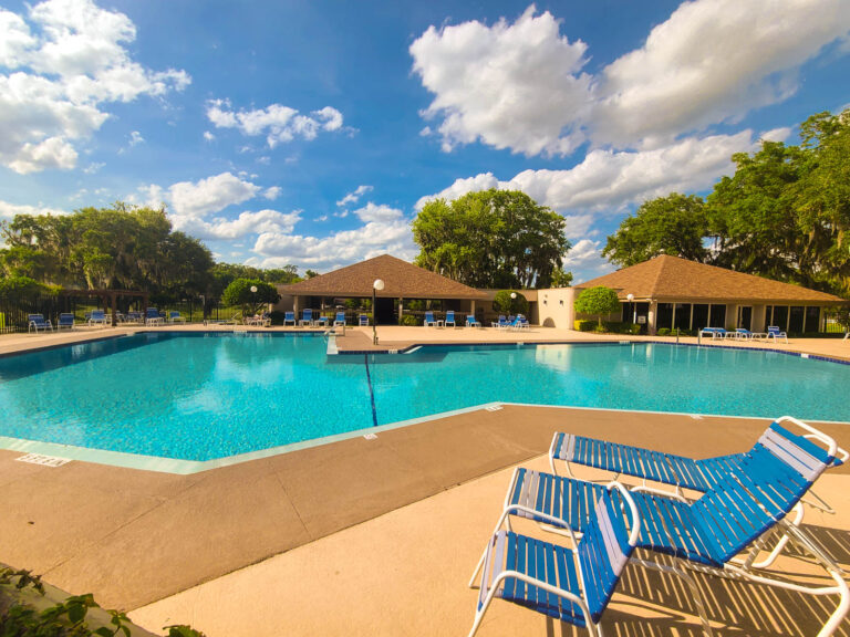 Community pool Woodland Village Ocala FL HOA amenities