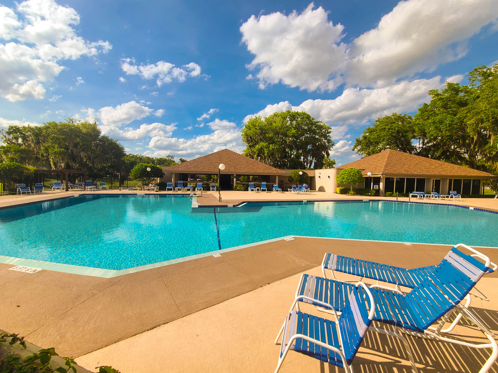 Community pool Woodland Village Ocala FL HOA amenities