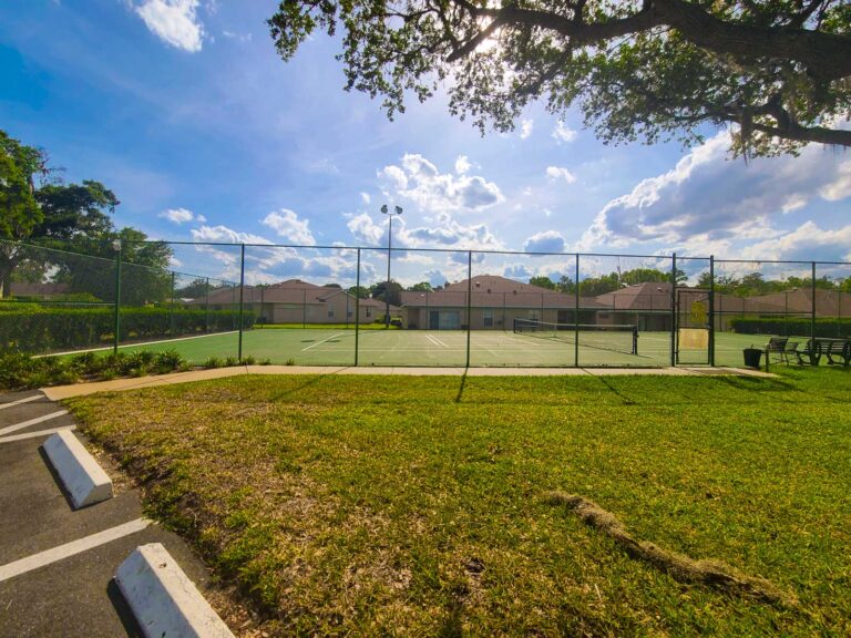 Another tennis court angle Woodland Village Ocala FL