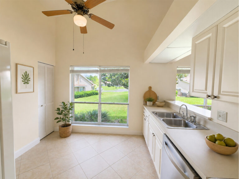 Kitchen interior Maple Townhouse Ocala FL modern layout