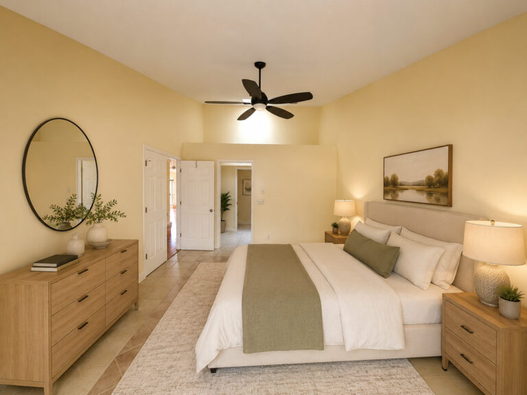 Primary bedroom Maple Townhouse Ocala FL spacious interior